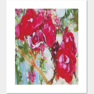 Roses: the world of flowers Posters and Art